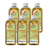 AlmaWin Soluție Concentrată Curățare cu Ulei de Portocale - 6 x 500 ml