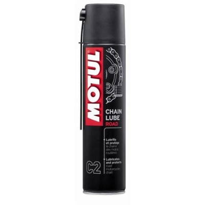 Spray ungere lant MOTUL C2+ Chain Lube Road+, 400 ml, cu teflon foto