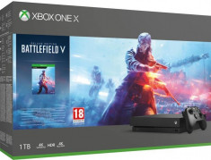 Consola Microsoft Xbox One X 1Tb Black Deluxe foto