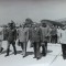 2 fotografii mari Agerpres, Petru Groza, vizita oficiala sovietica, anii 50