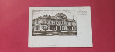 Mehedinti Salutari din Turnu Severin Teatru Beraria Bragadiru 1900 foto
