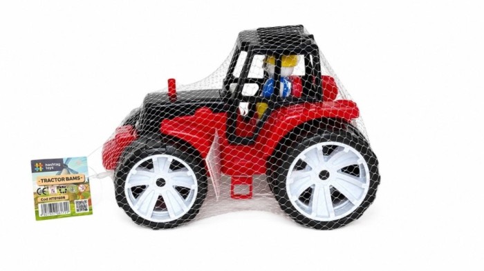 TRACTOR BAMS 0 NEGRU ROSU