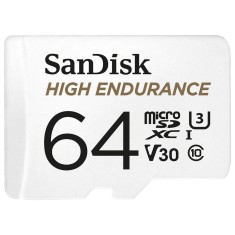 CARD MicroSD SANDISK, 64 GB, MicroSDXC, clasa 10, standard UHS-I U3, &quot;SDSQQNR-064G-GN6IA&quot; (timbru verde 0.03 lei)