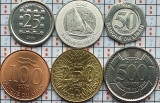 Set 6 monede Liban 25, 50, 50, 100, 250, 500 livres 1996 - 2012 UNC - A039, Africa