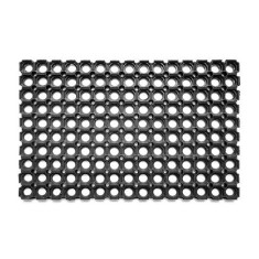 Covoras Intrare Antiderapant Domino 16 - 40x60, Negru