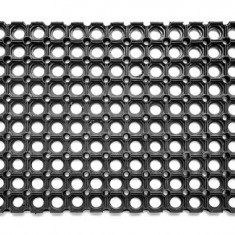 Covoras Intrare Antiderapant Domino 16 - 50x80, Negru