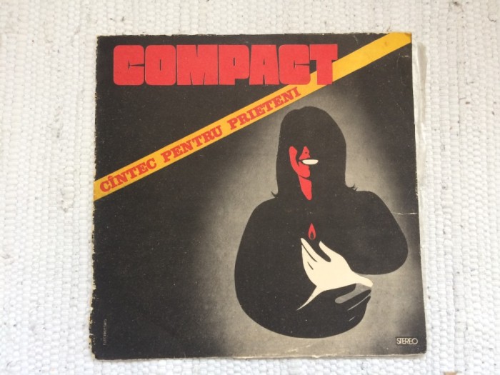 COMPACT cintec cantec pentru prieteni album 1989 disc vinyl lp muzica hard pop rock electrecord ST EDE 03501 VG+