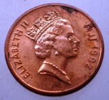 2.353 FIJI ELIZABETH II 1 CENT 1992, Australia si Oceania