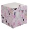 TABURET BOX - PRINT - CORP MAKE-UP/CAPAC IMITATIE PIELE DIVERSE CULORI - Cognac 8070