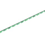 Bara LED 2835 elSales ELS-BL28V tensiune 12V, culoare verde, lungime 1 m, latime 4 mm