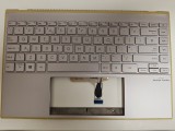 Carcasa superioara cu tastatura palmrest Laptop, Asus, ZenBook 13 UX325J, UX325JA, 90NB0QY2-R30UK0, 90NB0SL2-M00EC0, HQ207209320000, UX325JA-2P, ilumi