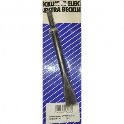 ELEKTRA BECKUM Dalta pentru nituri si curatat sudura, prindere cilindrica 10 mm, latime 20 mm foto