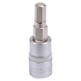 Bit hexagonal Yato YT-04372, 5mm cu adaptor 1/4&quot;, 37mm, Cr-V