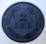 7.113 ROMANIA WWII MIHAI I 2 LEI 1941, Zinc