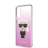 Cumpara ieftin Husa Karl Lagerfeld Degrade pentru Samsung Galaxy S20 Roz