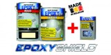 Kit Complet Vopsea Epoxidica Garaj Crem Deschis &amp;amp; Lac Transparent, Rust-Oleum
