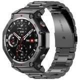 Curea Techsuit W010 pentru Amazfit T-Rex 3, Neagra