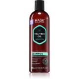 HASK Tea Tree Oil &amp; Rosemary sampon revigorant pentru un scalp uscat, atenueaza senzatia de mancarime 355 ml