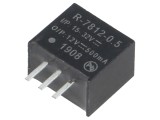 Convertor DC/DC 6W 15-32V la 12V 0.5A SIP3