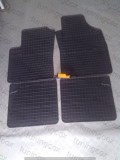 Covorase Auto Cauciuc Tip Tavita Fiat 500 (2007-&gt;) Negre MTX. Protectie Podea, Margini Inalte, Antiderapante