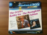 Orioles bobby vee moonglows fabian disc vinyl lp seria la grande storia del rock 32 muzica pop rock funk soul VG+