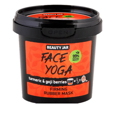 Masca Faciala Alginata pentru Fermitate cu Turmeric si Goji Face Yoga 20 grame Beauty Jar foto