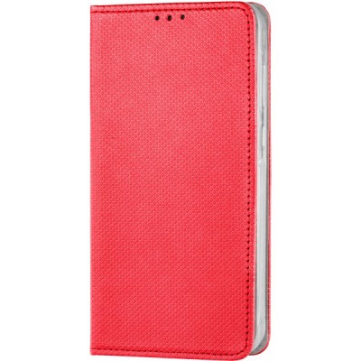 Husa pentru Samsung Galaxy A15 5G A156 / A15 A155, OEM, Smart Magnet, Rosie foto