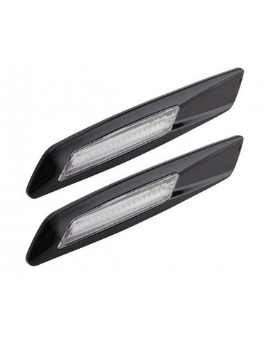 Set 2 Semnalizari Aripa Led Negre BMW E60, E61, E90, E91, E81, E82, E88