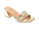 Cumpara ieftin Papuci FLAVIA PASSINI aurii, 367904, din piele naturala