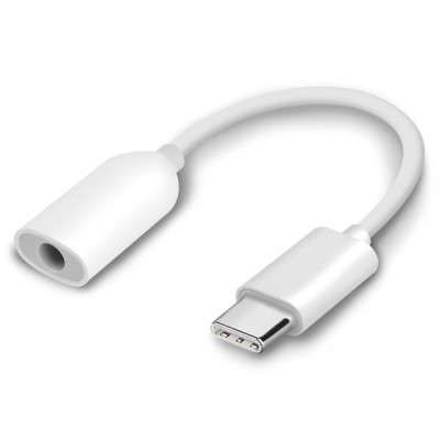 Adaptor Audio USB-C - 3.5mm Xiaomi, Alb 45010000031P foto