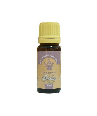 Ulei Esential de Salvie 10ml Herbavit foto