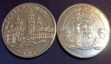 Polonia 2024 - castelul regal Wawel din Cracovia, medal argintat - cu stema