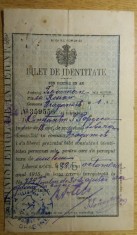 QW13 12 - 1915 - Bilet de identitate