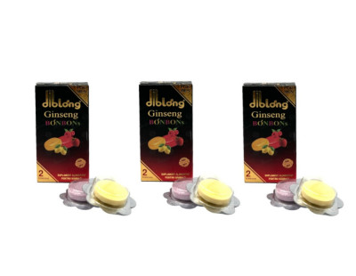 Set 3 Cutii Bomboane Afrodisiace Ginseng DIBLONG, 6 buc foto