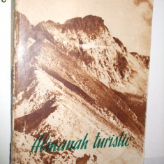 ALMANAH TURISTIC - 1954, 352 p. cu ilustratii in text