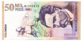 Columbia 50 000 Pesos 2012 P-455 Seria 81355473