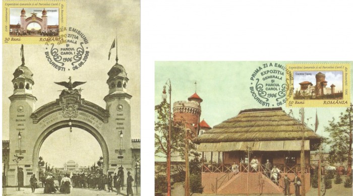 |Romania, LP 1724/2006, Centenarul Expo. Generale si a Parcului Carol I, maxime