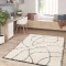 Covor Belgian, Gent 51493, Crem/Negru, Diverse Dimensiuni - 200x290 cm