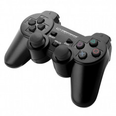 Gamepad compatibil PS3/PC Trooper Esperanza, USB 2.0, 2 moduri, 8 directii, forma ergonomica foto