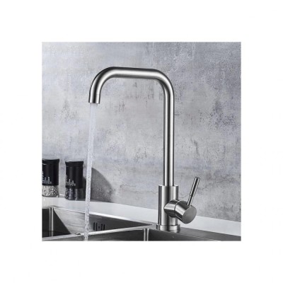 Baterie bucatarie inox SUS304 satinat CF002 foto