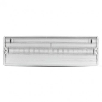 LAMPA LED IESIRE DE URGENTA 3W 6400K ALB RECE foto