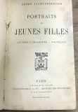 CRT1FR Carte Veche Franceza Portraits De Jeunes Filles Andre Lichtenberger Librairie Plon Paris Literatura Anticariat