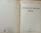 C. Cazanisteanu, V. Zodian - Comandanți militari - Dictionar