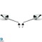 Set oglinzi (retrovizoare) originale Piaggio Beverly Tourer 125 (07-10) - Beverly Tourer 250 (07-09) - Beverly Tourer 300-400-500cc