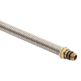 Racord flexibil apa, monocomanda, otel inoxidabil, 1/2&quot; - 1/4 &quot;, L 800 mm