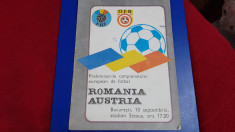 program Romania - Austria foto