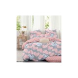 Cumpara ieftin Lenjerie de Pat Bumbac Finet, 1 Persoana , 4 Piese- JOJ315