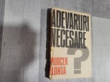 Adevaruri necesare? Studiu monografic asupra analiticitatii de Mircea Flonta