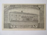 Rara! Carte postala de ajutor pentru construirea sanatoriului P.T.T. 1925-1926