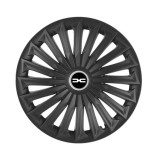 Set 4 capace roti Joy Negru R17 pentru gama auto Dacia Nou